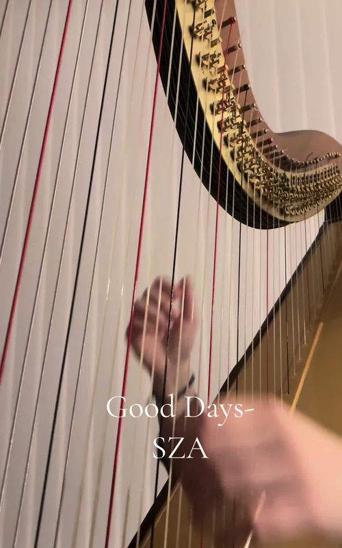 Good Days- SZA 🌞 #sza #gooddayssza #fypシ #pourtoi #musique #music #harp #piano 