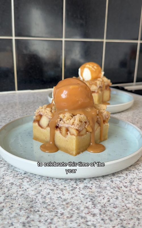 miso apple crumbleの動画