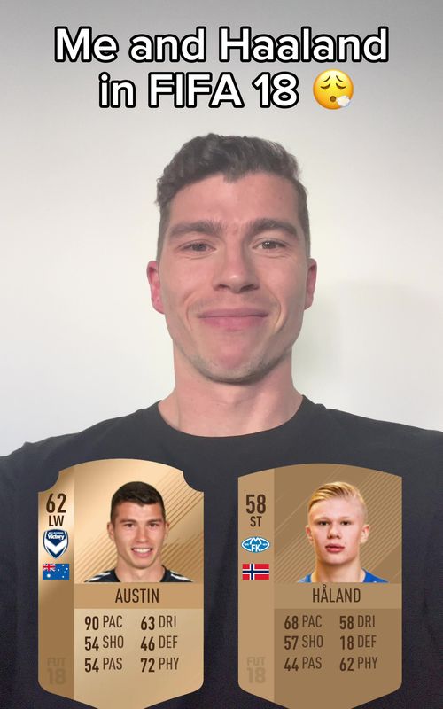 Erling Haaland v Mitch Austin! 🤯😂 #fifa #fc26 #eafc #ultimateteam #erlinghaaland 