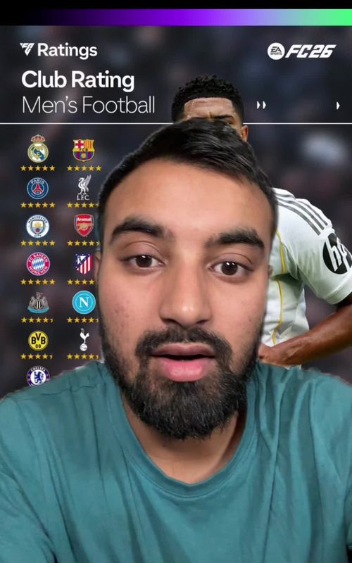 Fc26 highest club ratings #fc26 #nayeemutd #nayeem 