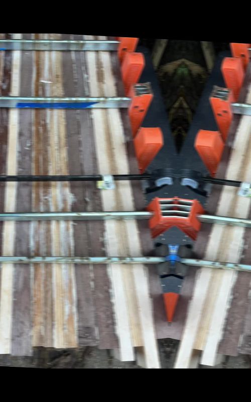 Large cutting board we are working on. 24 x 15 x 1 3/4” thick. Weighs over 16 lbs. #woodworking #wood #DIY #handmade #fyp